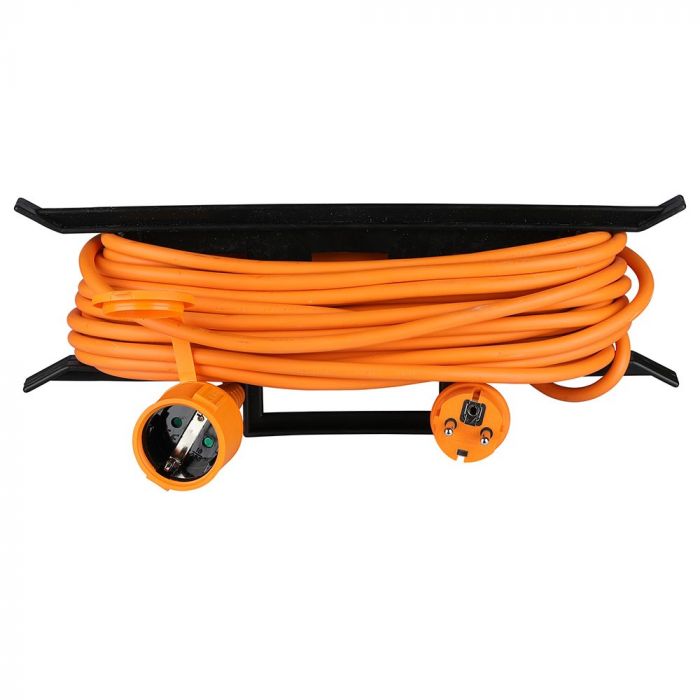 15m Extension cord, 1 socket, IP44 16A 230V 3500W, IP44, V-TAC