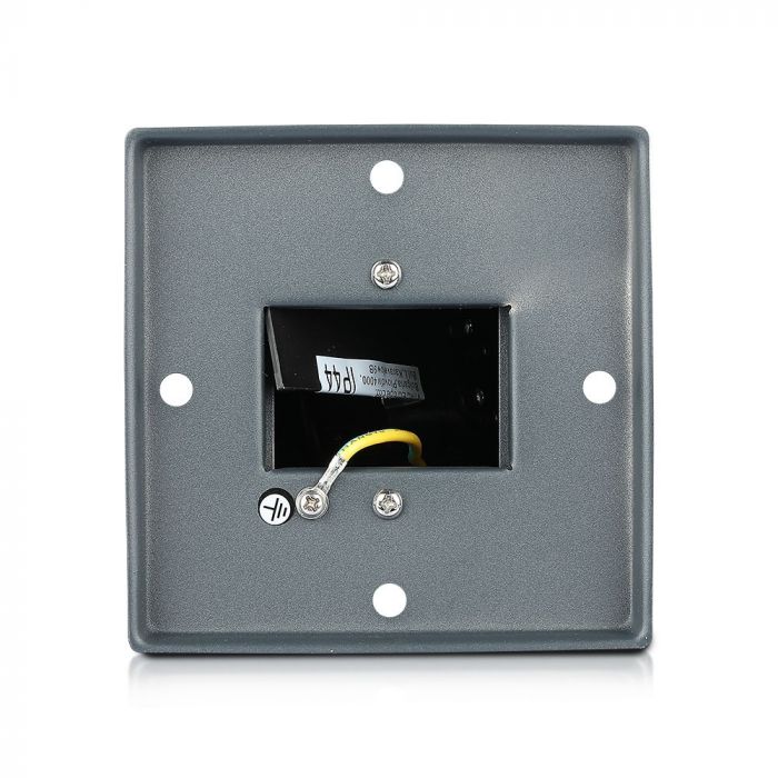 V-TAC Schuko type distributor with 2 sockets, 2x16A, IP44, dark grey, Max 3680W