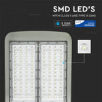 150W (21000Lm) 140Lm/W LED tänavavalgusti, IP65, V-TAC SAMSUNG, II klass, 5-aastane garantii, jaheda valge 5700K