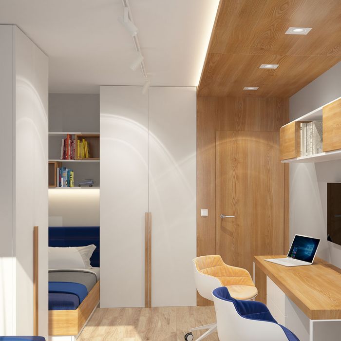 GU10 recessed frame/fixture, 2 pcs, square, adjustable light direction, 82x82X27mm, recessed. Ø70mm, white, V-TAC