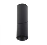 GU10 Virsapmetuma karkass stiprināšanai pie griestiem, melns,  197 x Ø59.5 mm, Max 35W, V-TAC