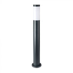 V-TAC utanpåliggande armatur med 1xE27 LED-lampa (glödlampa ingår ej), grå, IP44