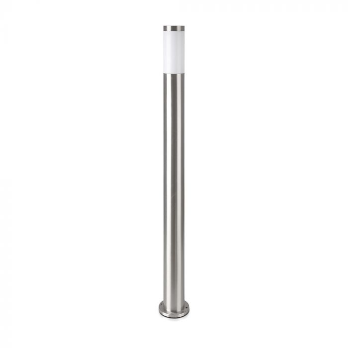 V-TAC uz virsmas montējama gaismekļa karkass, saderīgs ar E27, IP44, 110cm, max60W, satīna niķeļa