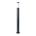 V-TAC uz virsmas montējama gaismekļa karkass, saderīgs ar E27, IP44, 110cm, max60W, pelēks