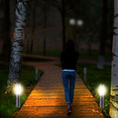 V-TAC surface-mounted luminaire with motion sensor, with 1xE27 LED bulb (bulb not included), satin nickel, IP44