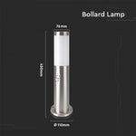 V-TAC utanpåliggande armatur med rörelsesensor, 1xE27 LED-lampa (glödlampa ingår ej), satin nickel, IP44