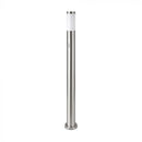 V-TAC uz virsmas montējama gaismekļa karkass, saderīgs ar E27, IP44, 110cm, max60W, ar PIR sensoru, satīna niķeļa