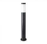 V-TAC uz virsmas montējama gaismekļa karkass, saderīgs ar E27, IP44, 80cm, max60W, melns