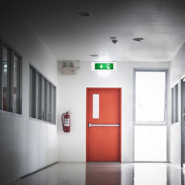 3.8W(110Lm) LED AVĀRIJAS izeja, V-TAC SAMSUNG, IP20 auksti balta gaisma 6000K