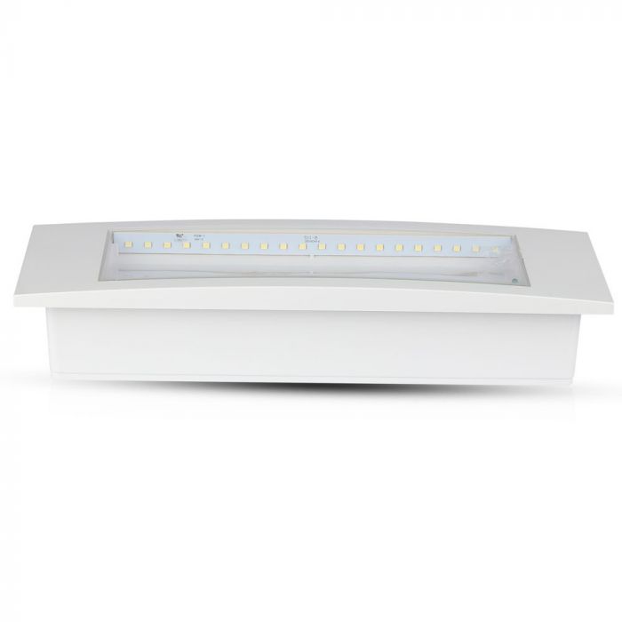 3.8W(110Lm) LED AVĀRIJAS izeja, V-TAC SAMSUNG, IP20 auksti balta gaisma 6000K