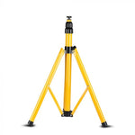 Valgusti statiiv 150 cm, 10-50W kohtvalgustid, kollane, V-TAC
