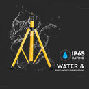 Valgusti statiiv 150 cm, 10-50W kohtvalgustid, kollane, V-TAC