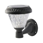 0.8W(75Lm) LED Solārais Fasādes gaismeklis ar tālvadības pulti, V-TAC, IP44, RF, CCT, 3IN1, melns