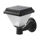 0.8W(75Lm) LED Solar Front Luminaire with remote control, V-TAC, IP44, RF, CCT, 3IN1, black