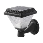 0.8W(75Lm) LED Solārais Fasādes gaismeklis ar tālvadības pulti, V-TAC, IP44, RF, CCT, 3IN1, melns