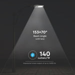 100W (14000Lm) 140Lm/W LED tänavavalgusti, IP65, V-TAC SAMSUNG, klass I, 5 aastat garantiid, jahe valge 5700K