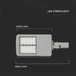 100W (14000Lm) 140Lm/W LED tänavavalgusti, IP65, V-TAC SAMSUNG, klass I, 5 aastat garantiid, jahe valge 5700K