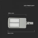 150W(21000Lm) 140Lm/W LED gatlykta, IP65, V-TAC SAMSUNG, Klass I, 5 års garanti, kallvitt ljus 5700K