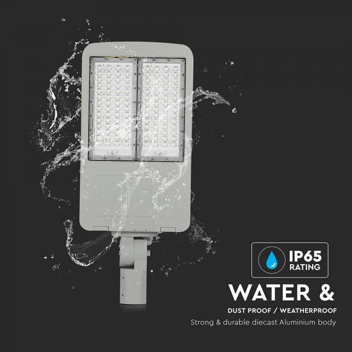 150W(21000Lm) 140Lm/W LED gatlykta, IP65, V-TAC SAMSUNG, Klass I, 5 års garanti, kallvitt ljus 5700K