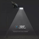 50W(4000Lm) LED solar street light with Li-ion 6.4V/27.5AH battery, IP65, V-TAC, cold white light 6000K