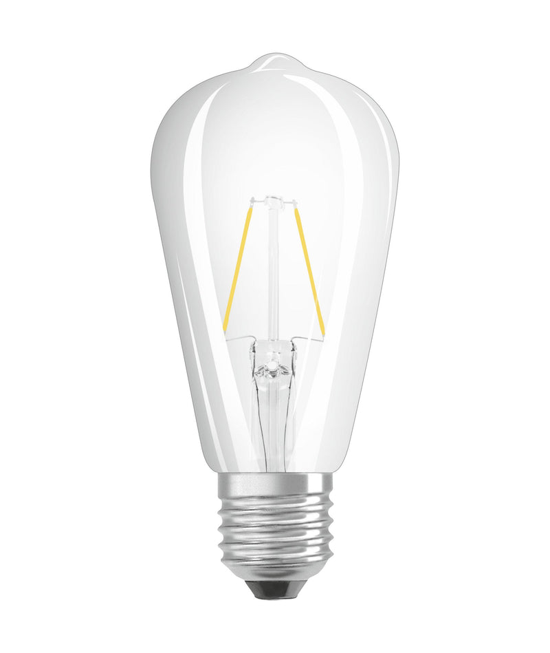 E27 2.5(250Lm) OSRAM LED STAR LEDISON, IP20, silti balta gaisma 2700K