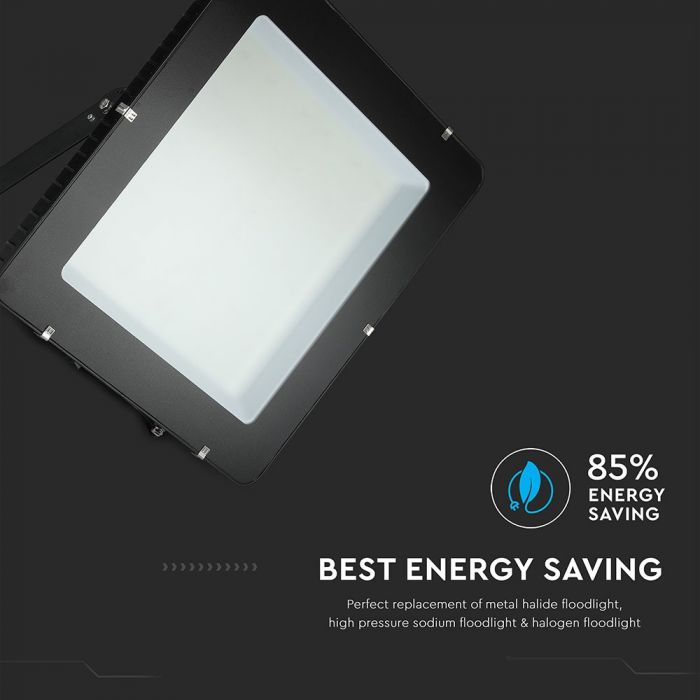 1000W(120000Lm) LED-strålkastare V-TAC SAMSUNG, IP65, 5 års garanti, svart hölje, neutralvit 4000K