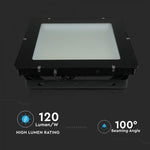 1000W(120000Lm) LED-strålkastare V-TAC SAMSUNG, IP65, 5 års garanti, svart hölje, neutralvit 4000K