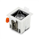 4W(320Lm) LED iebūvējams reflektora tipa kvadrāta formas gaismeklis, regulējams leņķis 12°, V-TAC SAMSUNG, IP20, garantija 5 gadi, auksti balta gaisma 5700K