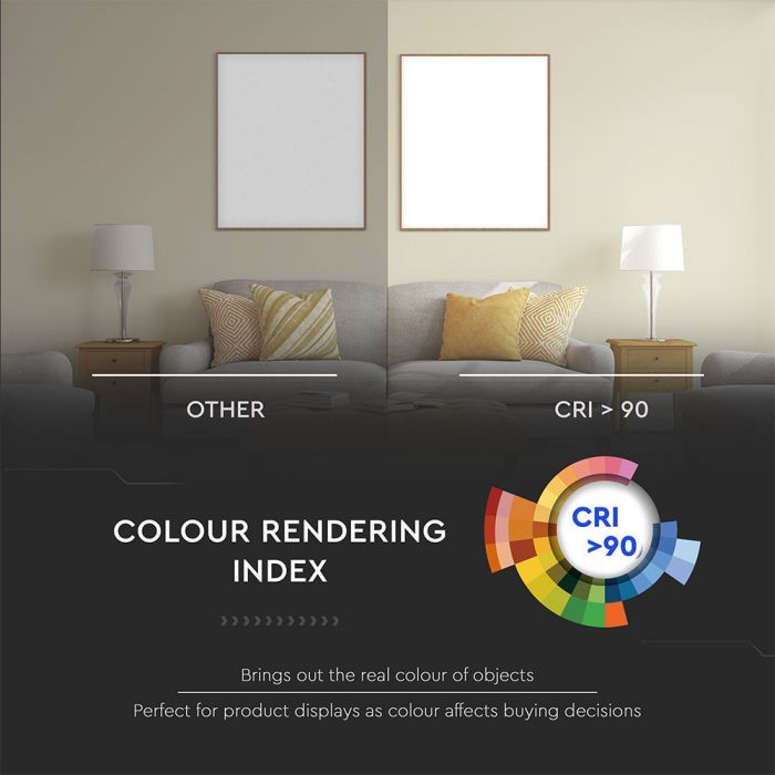 16W (1280Lm) LED infälld reflektorarmatur fyrkantig, justerbar vinkel 12°, V-TAC SAMSUNG, IP20, 5 års garanti, neutralvit 4000K