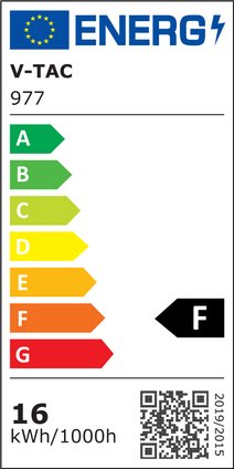 16W (1280Lm) LED infälld reflektorarmatur fyrkantig, justerbar vinkel 12°, V-TAC SAMSUNG, IP20, 5 års garanti, neutralvit 4000K