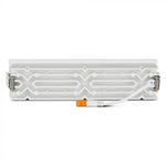 20W (1600Lm) LED infälld reflektorarmatur fyrkantig, justerbar vinkel 12°, V-TAC SAMSUNG, IP20, 5 års garanti, varmvitt ljus 2700K