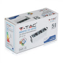 12W (960Lm) LED süvistatav reflektorvalgusti ruudukujuline, reguleeritav nurk 36°, V-TAC SAMSUNG, IP20, 5 aasta garantii, neutraalne valge 4000K