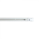 2m aluminum rails EURO track with 4core track, white, V-TAC