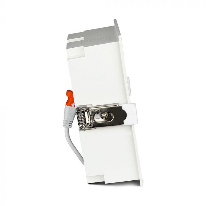 36W(2800Lm) LED infälld reflektorarmatur fyrkantig, justerbar vinkel 36°, V-TAC SAMSUNG, IP20, 5 års garanti, varmvitt ljus 2700K