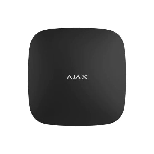 AJAX Drošības Centrāle Hub 2 Plus ar WI-FI, Ethernet un 2 4G SIM slotiem, detektoru uzraudzības funkciju, trauksmes signālu sūtīšanu un foto verifikācijas detektoru pieslēgšanu Melnā vai Baltā krāsā