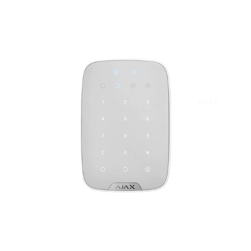 AJAX Bezvadu drošības tastatūra Keypad Plus Melnā vai Baltā krāsā