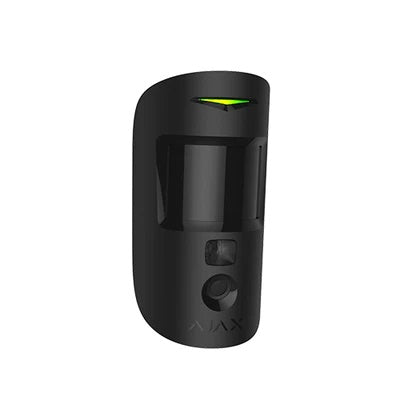 AJAX Bezvadu iekštelpu kustības detektors MotionCam ar fotoverifikāciju Melnā vai Baltā krāsā