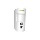 AJAX Bezvadu iekštelpu kustības detektors MotionCam ar fotoverifikāciju Melnā vai Baltā krāsā