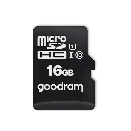 GoodRam atmiņas karte 16GB microSDHC klase. 10 UHS-I