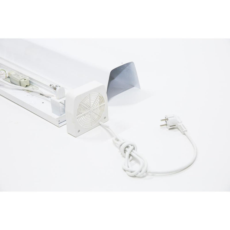 AEREKS UV 15W bakteriedödande recirkulator STANDART 15, CE, vägg/tak, vit, ozonfri, 253,7 nm, 655x120x120mm (certifikat SKU-6)