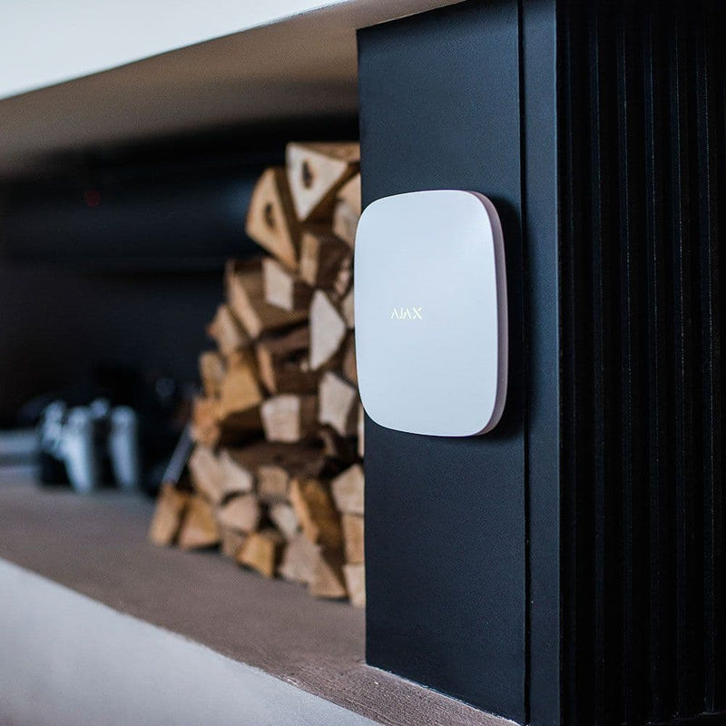 AJAX Security Central Hub with detector monitoring function and alarm sending White color