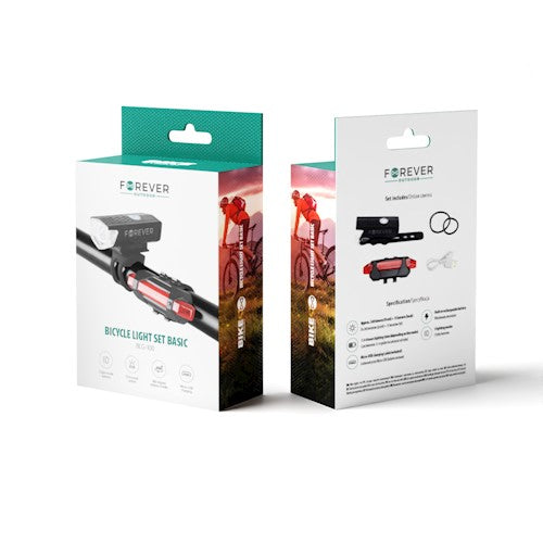 Forever bike light set Basic BLG-100