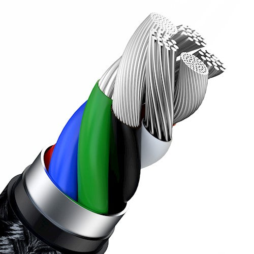 Baseus cable Cafule Metal PD USB-C - Lightning 1.0 m black 20W