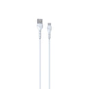 Devia kabel Kintone USB - USB-C 1,0 m 2,1A vit