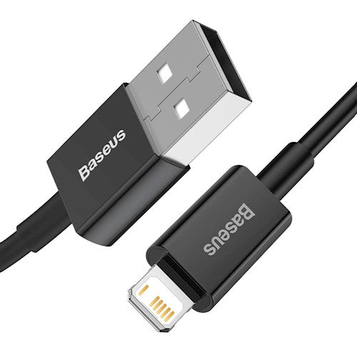 Кабель Baseus Superior USB - Lightning 1.0 m 2.4A черный