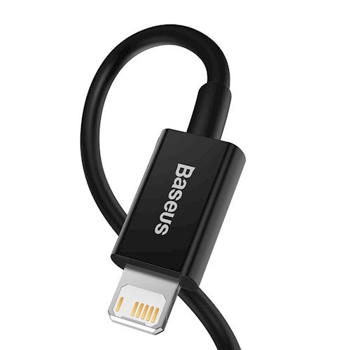 Кабель Baseus Superior USB - Lightning 1.0 m 2.4A черный