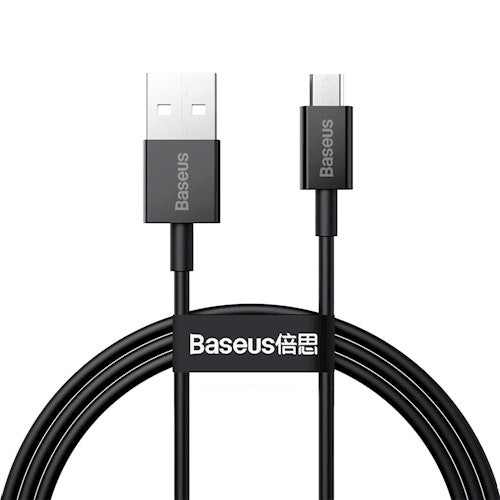 Baseus kabelis Superior USB - microUSB 1,0 m 2,0A melns