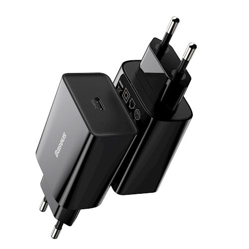 Baseus wall charger Speed ​​Mini PD 20W 1x USB-C black