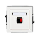 Audioligzda DECO, 1-vietīga, 2mm, z/a, IP20, balta