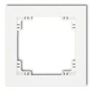 Universal 1-personers plastram DECO, vit